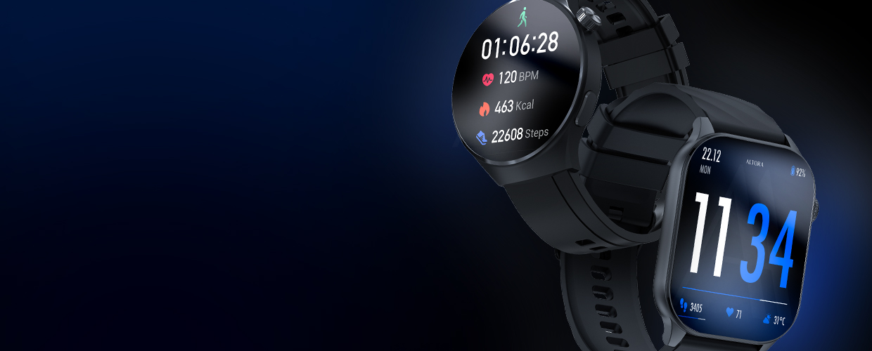 Altora™ Smartwatches – Easy to use, comfortable every day, long battery life