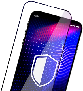 Glasses and protective films