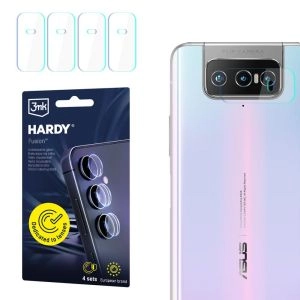 Camera lens protector for Asus Zenfone 7 Pro - 3mk HARDY® Fusion Lens Protection™