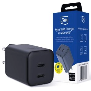 3mk Hyper Charger PD 45W QC4+ PPS 2C Super-Fast Charge 2.0
