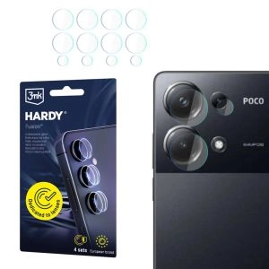 Camera lens protector for Poco M6 Pro 4G - 3mk HARDY® Fusion Lens Protection™