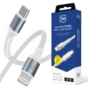 Accessories - 3mk Hyper Cable N-SERIES C to Lightning 1m 9V/2A 20W White