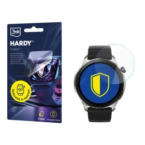 Hybrid glass for smartwatch Amazfit GTR 4 46mm - 3mk HARDY® Fusion Watch Protection™