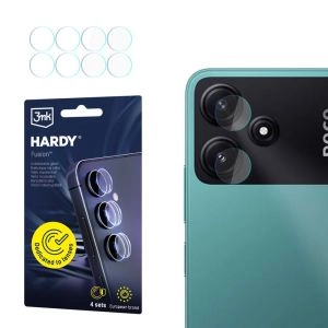 Camera lens protector for Poco M6 Pro 5G - 3mk HARDY® Fusion Lens Protection™