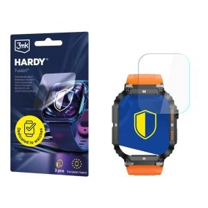 Hybrid glass for smartwatch Gravity GT6 - 3mk HARDY® Fusion Watch Protection™