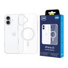 Pancerne etui z MagSafe na Apple iPhone 16 - 3mk EverClear MagCase