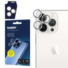 Protection of the lens for Apple iPhone 15 Pro Max - HARDY Lens Protection Pro White