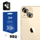 Tempered glass for the camera lens for Apple iPhone 14 - 3mk Lens Protection Pro Gold
