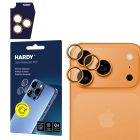 Protection of the lens for Apple iPhone 17 Pro/ iPhone 17 Pro Max - HARDY Lens Protection Pro  Orange
