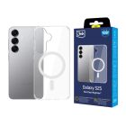 Pancerne etui z MagSafe na Samsung Galaxy S25 - 3mk EverClear MagCase
