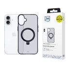 Case for Apple iPhone 16 - 3mk Smoke Case Mag&Stand