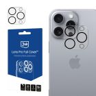 Camera armour for Apple iPhone 16 Pro / Pro Max - 3mk Lens Pro Full Cover