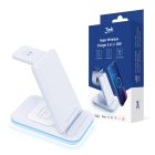 3-in-1 15W Inductive Charger - 3mk Hyper Wireless Charge