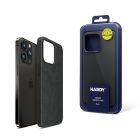 Case for Apple iPhone 15 Pro - 3mk HARDY MagFabric Case Black