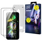 2x Tempered glass screen protector with applicator for Apple iPhone 16 Pro / 17 - 3mk Hardy Hardura 9H