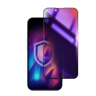 Tempered privacy glass for Apple iPhone 16E - 3mk Rainbow Privacy