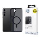 Case for Samsung Galaxy S24+ - 3mk Smoke MagCase