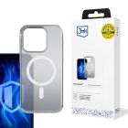 Case for Apple iPhone 15 Pro - 3mk Frosty MagCase White