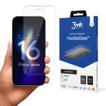 Shatterproof hybrid glass for Apple iPhone 16 Pro - 3mk FlexibleGlass