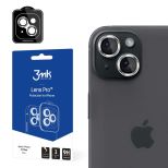Tempered glass for the camera lens for Apple iPhone 15 Plus - 3mk Lens Protection Pro Silver