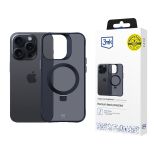 Case for Apple iPhone 16 Pro Max - 3mk Smoke Case Mag&Stand