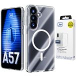 Armoured case for Samsung Galaxy A57 - 3mk HARDY® LiqForce MagCase™