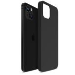 Silicone case for Apple iPhone 14 - 3mk HARDY® Mellow Case™ Black