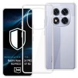 Transparent case for Redmi Note 14 PRO 5G/POCO X7 5G – 3mk HARDY® Vision Case™