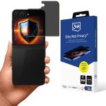 Privacy film for Samsung Galaxy Z Flip 6 / 7 FE - 3mk Silky Matt Privacy