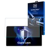 Matte screen protector for the navigation display for Cupra Leon 2024- – 3mk TechWrap Matte™ Center Display