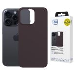 Luxury case for Apple iPhone 14 Pro Max - 3mk HARDY MagSilicone Purple