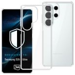 Transparent case for Samsung Galaxy S26 Ultra – 3mk HARDY® Vision Case™