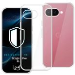 Transparent case for Google Pixel 9A – 3mk HARDY® Vision Case™