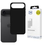 Silicone case for Apple iPhone Air - 3mk HARDY® Mellow Case™ Black