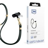 3mk EasyClip Elite smartphone lanyard Evergreen (gold)