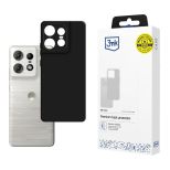 Case for Motorola Edge 50 Pro - 3mk Matt Case Black