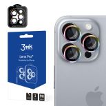 Tempered glass for the camera lens for Apple iPhone 16 Pro - 3mk Lens Protection Pro Rainbow