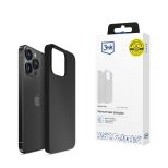 Case for Apple iPhone 15 Pro - 3mk Silicone Case Black