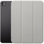 Case with stand for tablet Apple iPad Pro 13 (M4/M5) (13") - 3mk HARDY® TabCase™ Silver