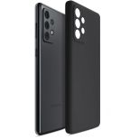 Silicone case for Samsung Galaxy A33 5G - 3mk HARDY® Mellow Case™ Black