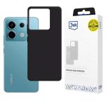 Silicone case for Redmi Note 13 Pro 5G - 3mk HARDY® Mellow Case™ Black