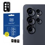 Tempered glass for the camera lens for Samsung Galaxy S26 Ultra - 3mk Lens Protection Pro Black