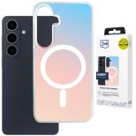 Holographic MagSafe case for Samsung Galaxy S26 - 3mk HARDY® PrisMag Case™