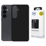 Silicone case with MagSafe for Samsung Galaxy S25+ - 3mk HARDY® Mellow MagCase™ Black