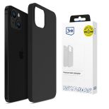 Silicone case for Apple iPhone 14 Plus - 3mk HARDY® Mellow Case™ Black