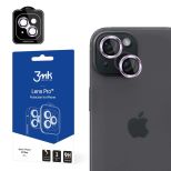 Tempered glass for the camera lens for Apple iPhone 15 Plus - 3mk Lens Protection Pro Pink