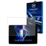 Matte screen protector for the navigation display for Tesla Model 3 2017-24 – 3mk TechWrap Matte™ Center Display