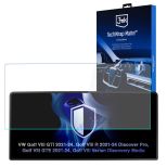 Matte screen protector for the navigation display for VW Golf VIII R 2021-24 Discover Pro – 3mk TechWrap Matte™ Center Display