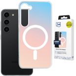 Holographic MagSafe case for Samsung Galaxy S23 5G - 3mk HARDY® PrisMag Case™