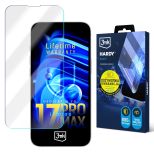 Super durable film for Apple iPhone 17 Pro Max - 3mk HARDY® Tectra™ (lifetime warranty)